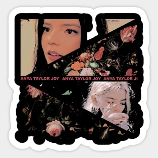 anya taylor joy classic Sticker